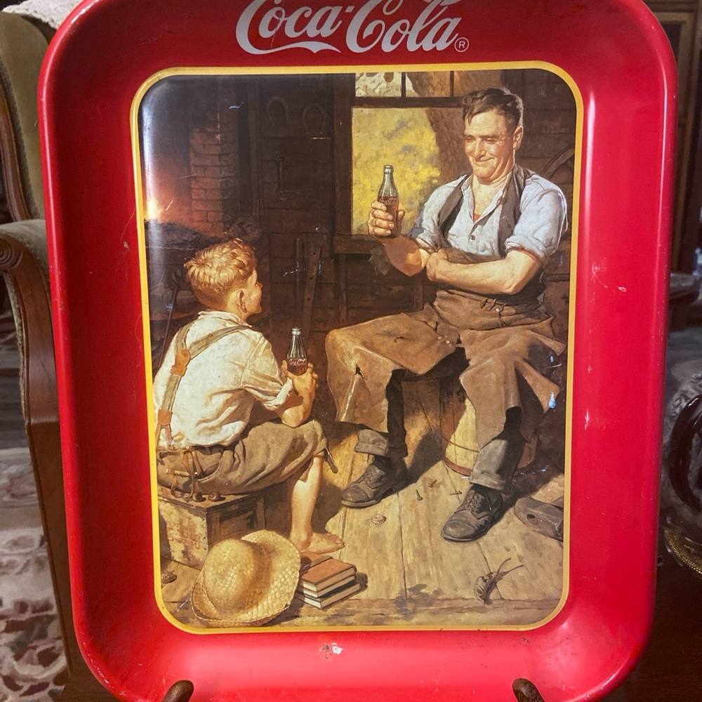 Coca-Cola Red Collector's Tray